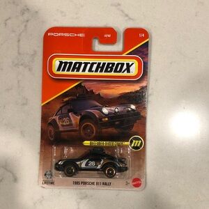 Matchbox Porsche 911 Rally Toy Car - Super Chase